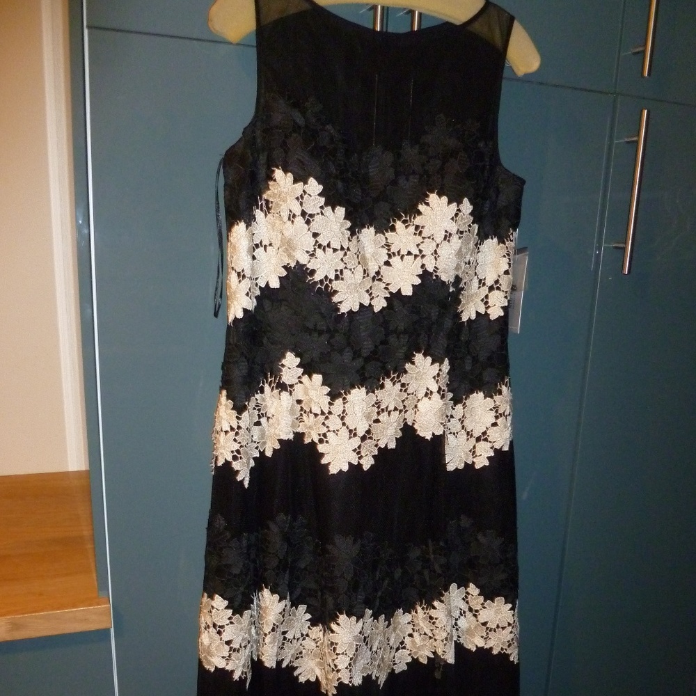 Applique Evening Gown